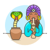 Snake Charmer 6 Illustration from UX Colors Set