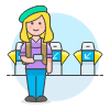 Bagpacker Trip 4 Illustration from UX Colors Set