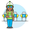 Bagpacker Trip 6 Illustration from UX Colors Set