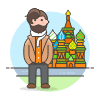 Moscow Cathedral 1 Illustration from UX Colors Set