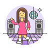 Disco Dancer 2 Illustration from UX Colors Set
