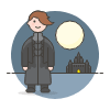 Goth Style 1 Illustration from UX Colors Set