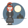 Goth Style 2 Illustration from UX Colors Set