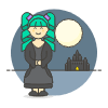 Goth Style 4 Illustration from UX Colors Set