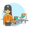 Skater 2 6 Illustration from UX Colors Set