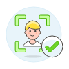 Avatar Check 1 Illustration from UX Colors Set