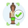 Avatar Check 2 6 Illustration from UX Colors Set