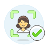 Avatar Check 6 Illustration from UX Colors Set