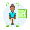 Avatar Profile 1 4 Illustration from UX Colors Set
