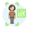 Avatar Profile 1 6 Illustration from UX Colors Set