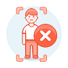 Avatar Red Remove 2 1 Illustration from UX Colors Set