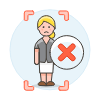 Avatar Remove 2 5 Illustration from UX Colors Set