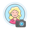 Photographer 3 Illustration from UX Colors Set
