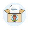 Document Box 3 Illustration from UX Colors Set