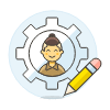 Avatar Settings 1 Illustration from UX Colors Set
