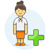 Avatar Add 1 6 Illustration from UX Colors Set