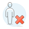 Avatar Neutral Remove 1 Illustration from UX Colors Set