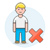 Avatar Remove 1 1 Illustration from UX Colors Set