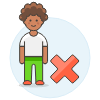 Avatar Remove 1 3 Illustration from UX Colors Set