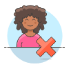 Avatar Remove 2 4 Illustration from UX Colors Set