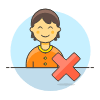 Avatar Remove 2 5 Illustration from UX Colors Set