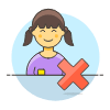 Avatar Remove 2 6 Illustration from UX Colors Set