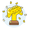 Games Trophy 2 Illustration from UX Colors Set