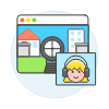 Streaming Games 4 Illustration from UX Colors Set