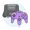 Game Consoles 12 Illustration from UX Colors Set