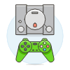 Game Consoles 14 Illustration from UX Colors Set