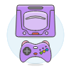 Game Consoles 16 Illustration from UX Colors Set