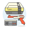 Game Consoles 2 Illustration from UX Colors Set