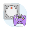 Game Consoles 8 Illustration from UX Colors Set