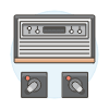 Pacman Consoles 2 Illustration from UX Colors Set