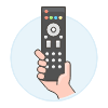 Remote Control 1 Illustration from UX Colors Set