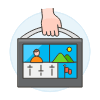 Video Portable 1 Illustration from UX Colors Set