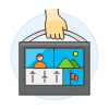 Video Portable 3 Illustration from UX Colors Set