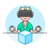 Vr Modelling 1 1 Illustration from UX Colors Set