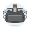 Vr Headset 1 Illustration from UX Colors Set