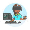 Vr Gaming 1 5 Illustration from UX Colors Set
