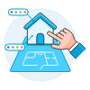 Vr House Builder 1 Illustration from UX Colors Set