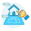 Vr House Builder 2 Illustration from UX Colors Set