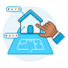 Vr House Builder 3 Illustration from UX Colors Set
