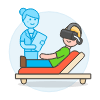 Vr Mental Therapy 1 illustration - Free transparent PNG, SVG. No sign up needed.