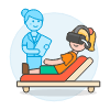 Vr Mental Therapy 4 illustration - Free transparent PNG, SVG. No sign up needed.