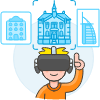 Vr Pick Hotel 1 Illustration from UX Colors Set