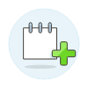 Note Add 1 Illustration from UX Colors Set