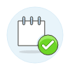 Note Check Illustration from UX Colors Set