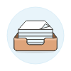 Document Box illustration - Free transparent PNG, SVG. No sign up needed.