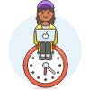 Work Clock 5 illustration - Free transparent PNG, SVG. No sign up needed.